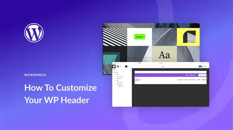 how to make WordPress headers